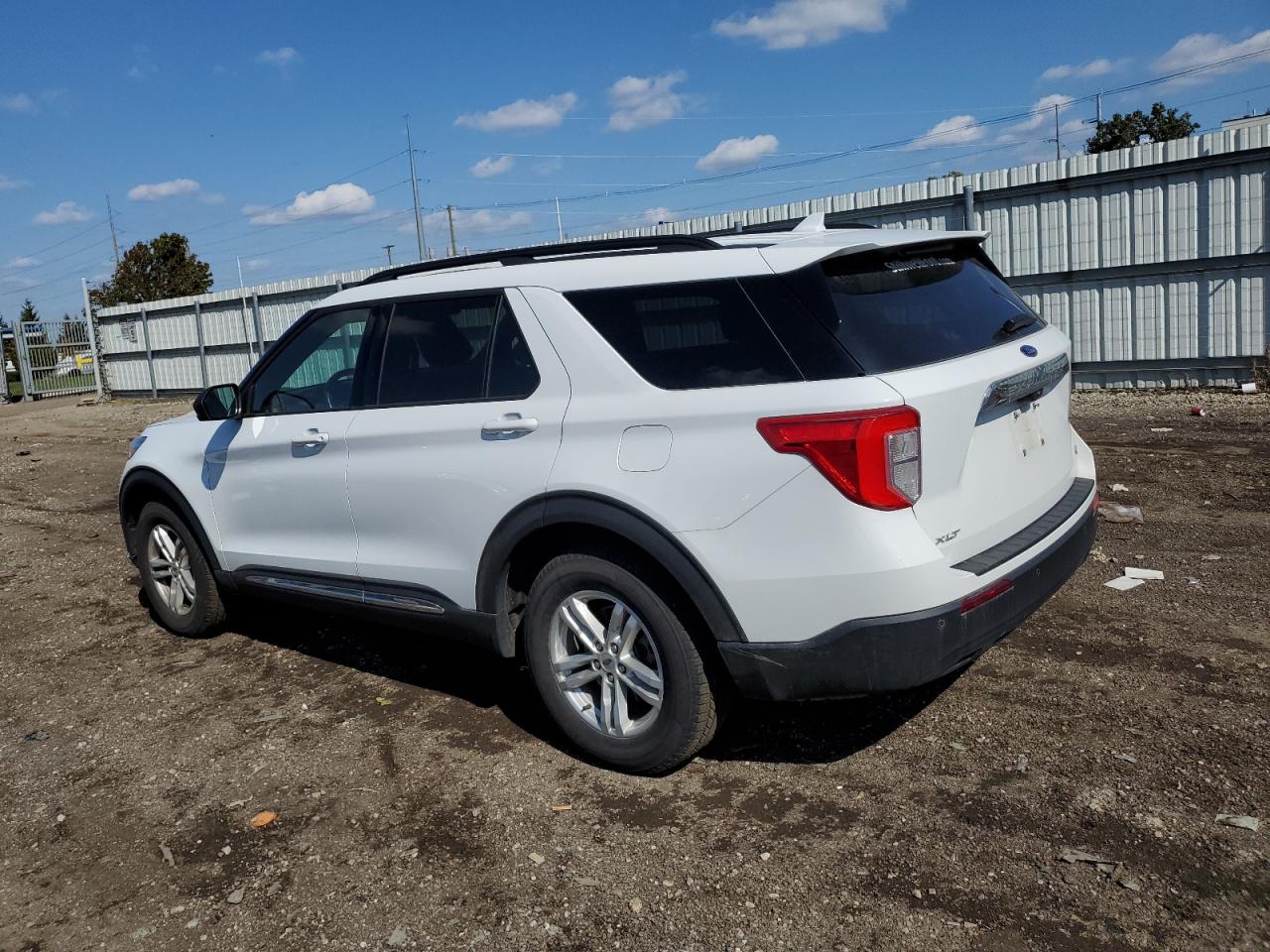 2020 Ford Explorer Xlt white null gas 1FMSK8DH5LGC02678 photo #3