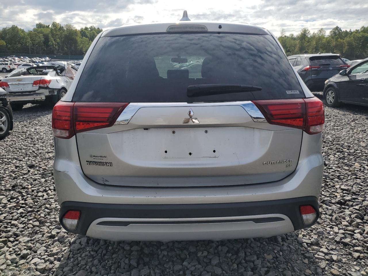 2019 Mitsubishi Outlander Se VIN: JA4AZ3A36KZ016104 Lot: 80662965
