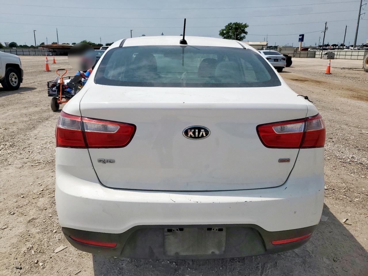 2014 Kia Rio Lx VIN: KNADM4A38E6414845 Lot: 71121035