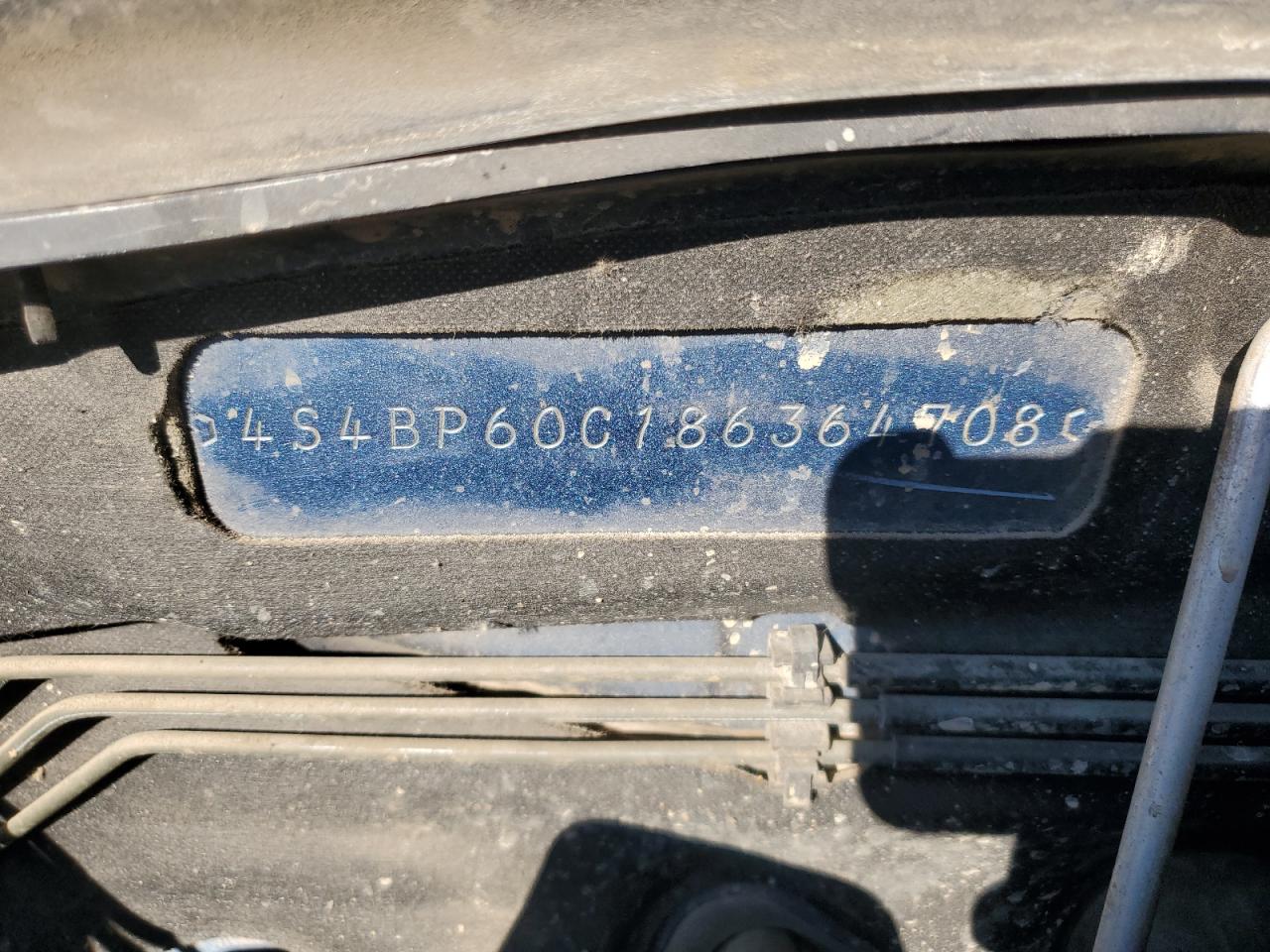 2008 Subaru Outback VIN: 4S4BP60C186364708 Lot: 83822945