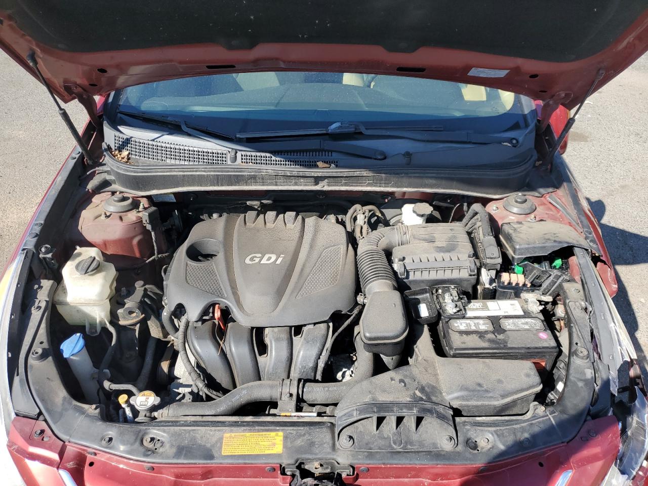 2013 Hyundai Sonata Gls VIN: 5NPEB4AC9DH579823 Lot: 80752275