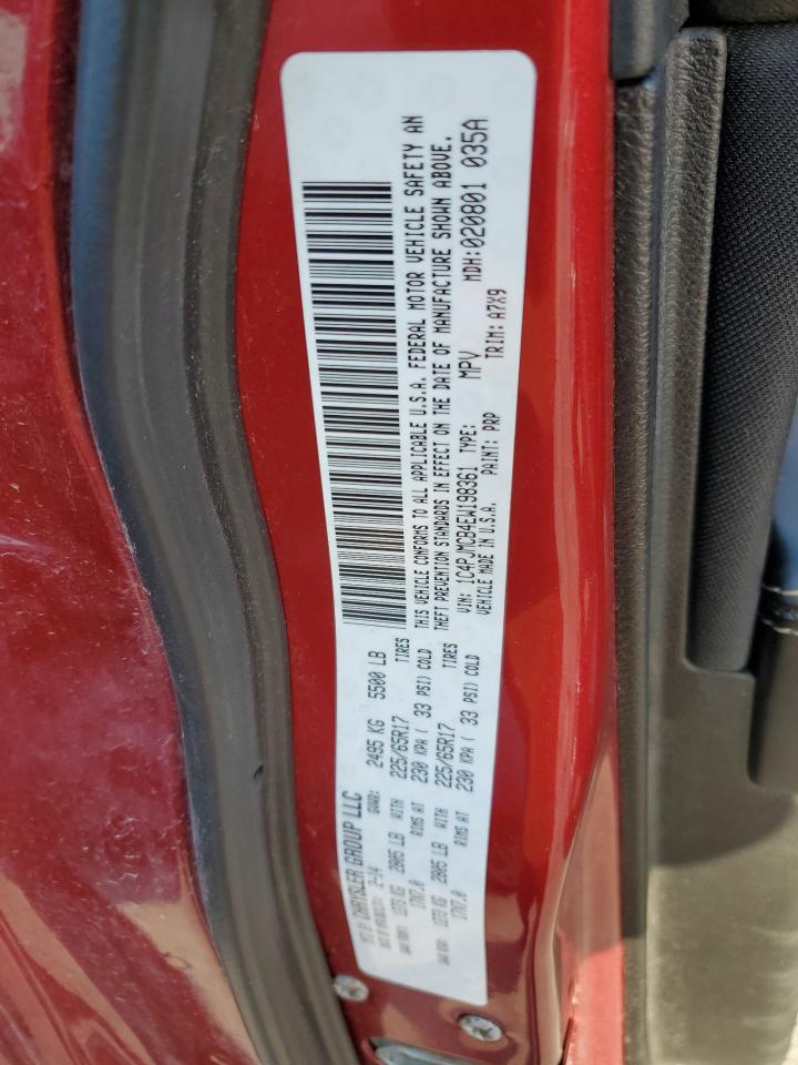 2014 Jeep Cherokee Latitude VIN: 1C4PJMCB4EW198361 Lot: 71474555