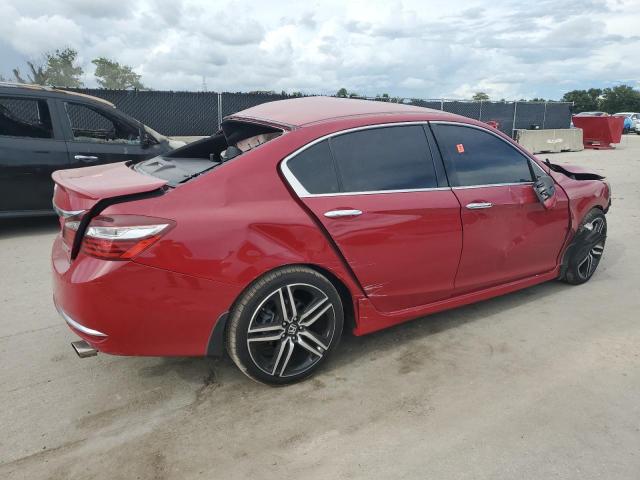  HONDA ACCORD 2017 Красный