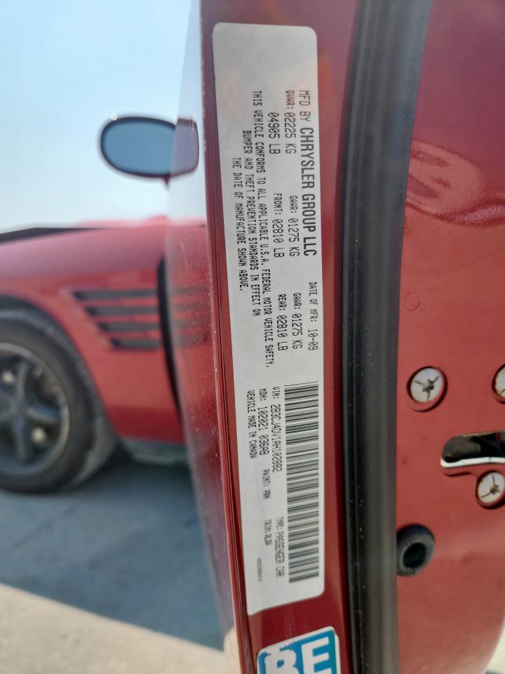 2010 Dodge Challenger Se VIN: 2B3CJ4DV1AH102882 Lot: 72078545