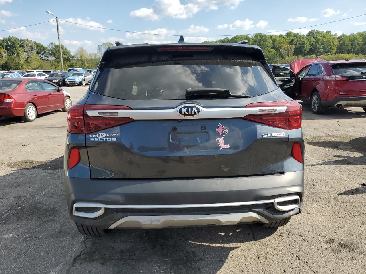 2021 Kia Seltos Sx VIN: KNDETCA22M7089355 Lot: 84723485