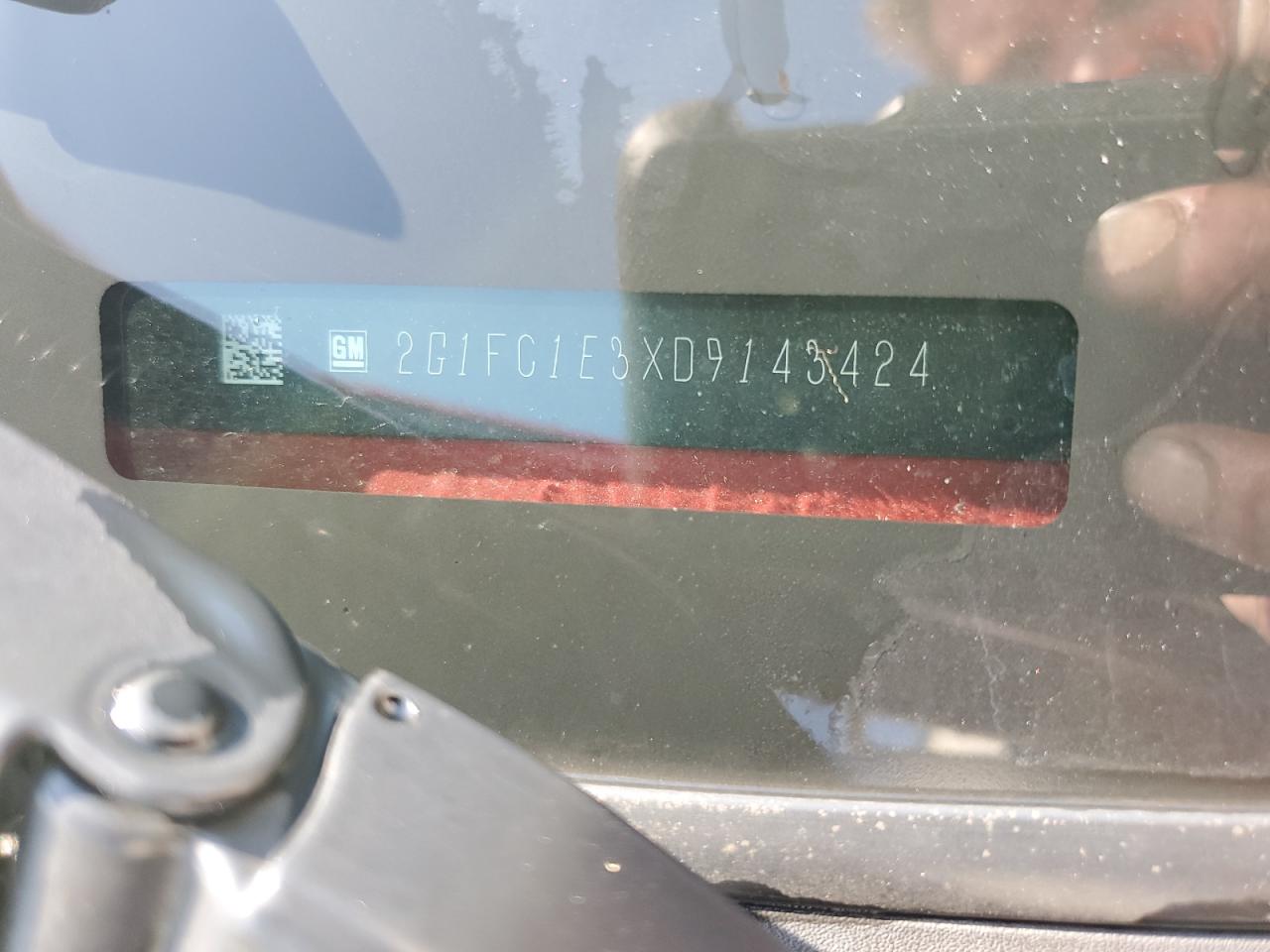 2013 Chevrolet Camaro Lt VIN: 2G1FC1E3XD9143424 Lot: 71522075