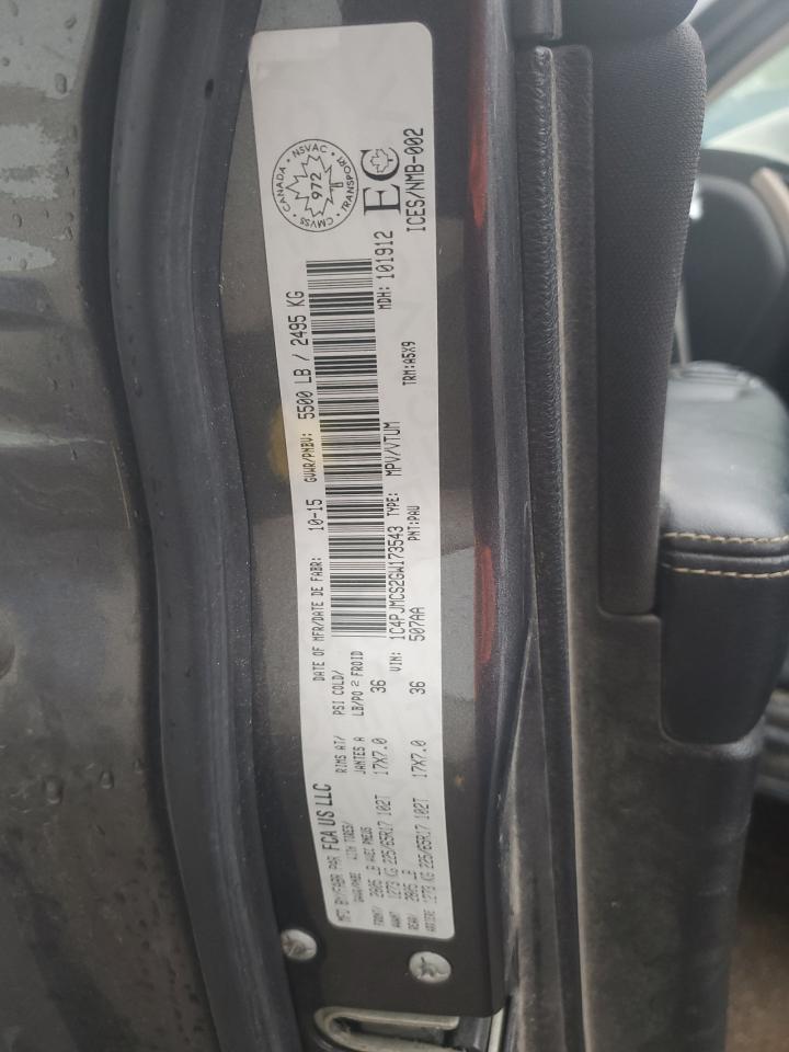 2016 Jeep Cherokee Latitude VIN: 1C4PJMCS2GW173543 Lot: 84190745