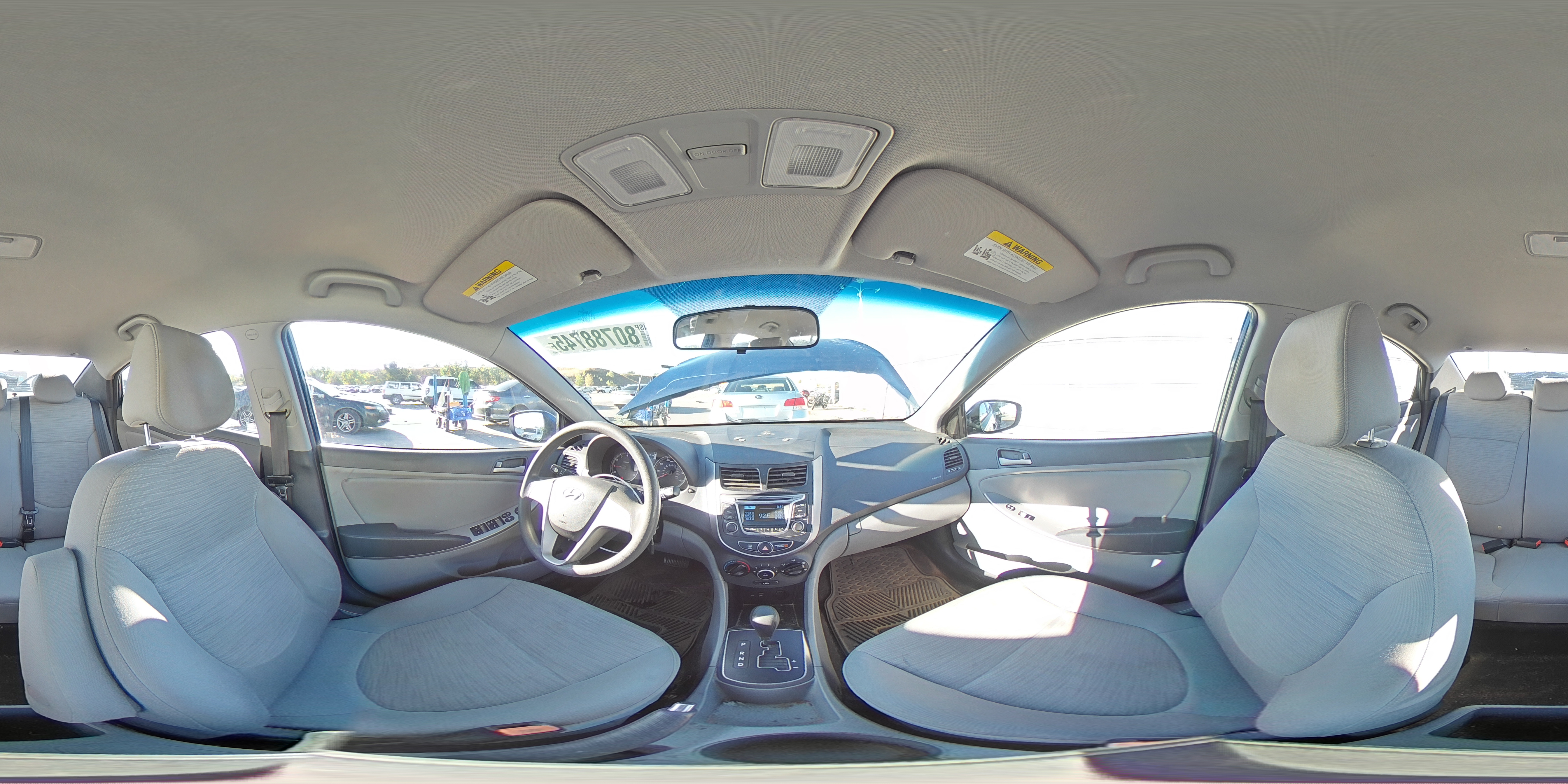 2017 Hyundai Accent Se VIN: KMHCT4AE7HU186576 Lot: 80788745