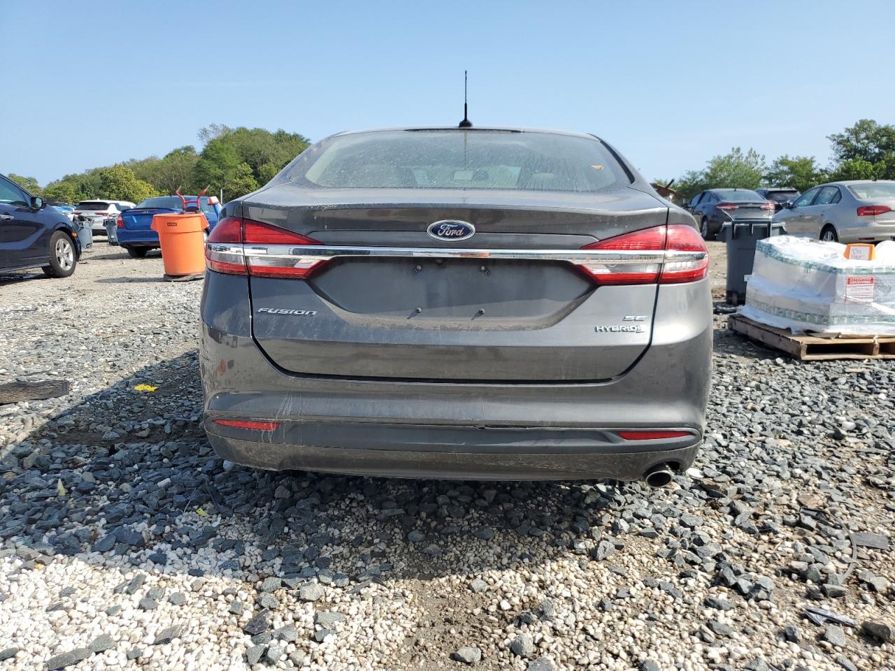 2018 Ford Fusion Se Hybrid VIN: 3FA6P0LU5JR227552 Lot: 82036805