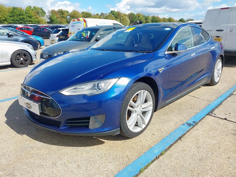 2016 TESLA MODEL S 85D  for sale at Copart NEWBURY