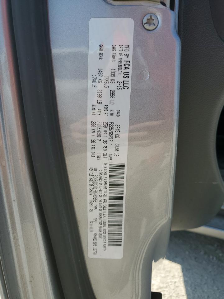 2015 Dodge Grand Caravan Sxt VIN: 2C4RDGCG1FR703859 Lot: 81216825