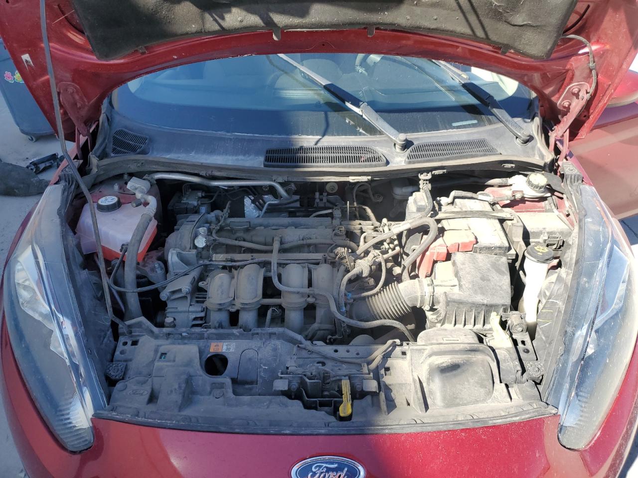 2017 Ford Fiesta Se VIN: 3FADP4EJ4HM156823 Lot: 82073375