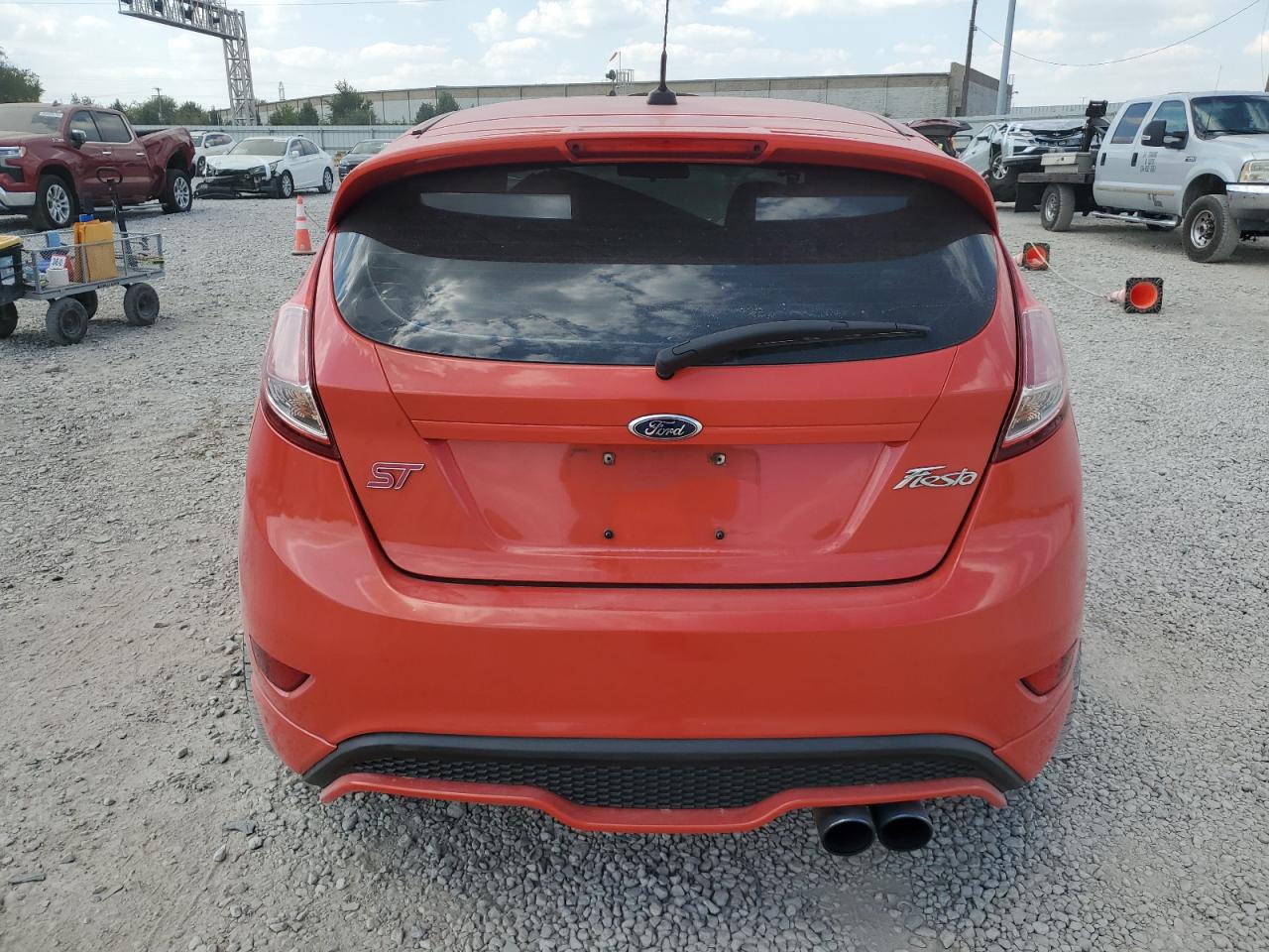 2014 Ford Fiesta St VIN: 3FADP4GX5EM142426 Lot: 80804125
