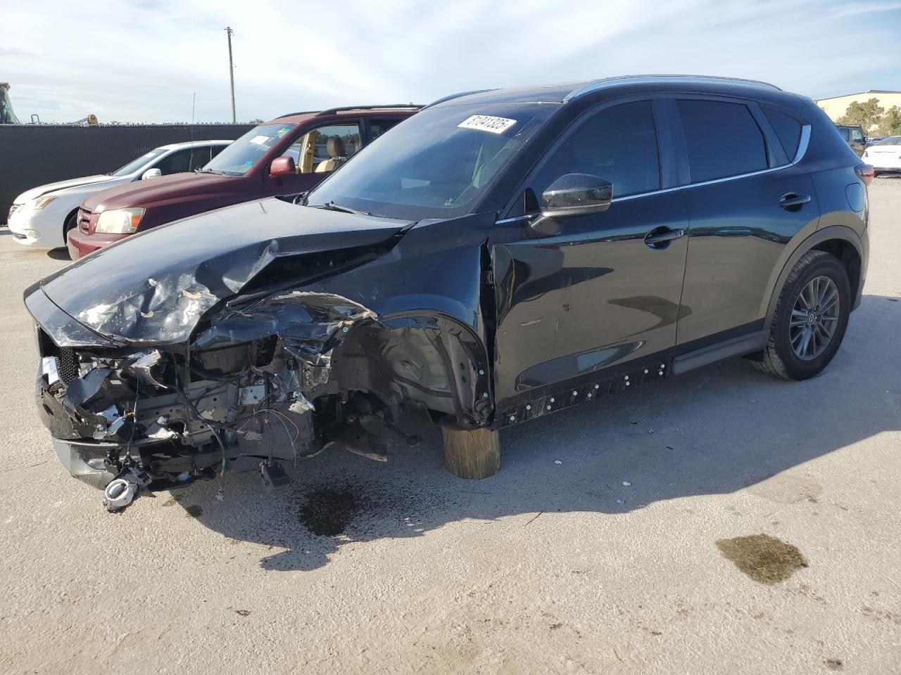 2021 Mazda Cx-5 Touring VIN: JM3KFACM0M0418955 Lot: 81041325