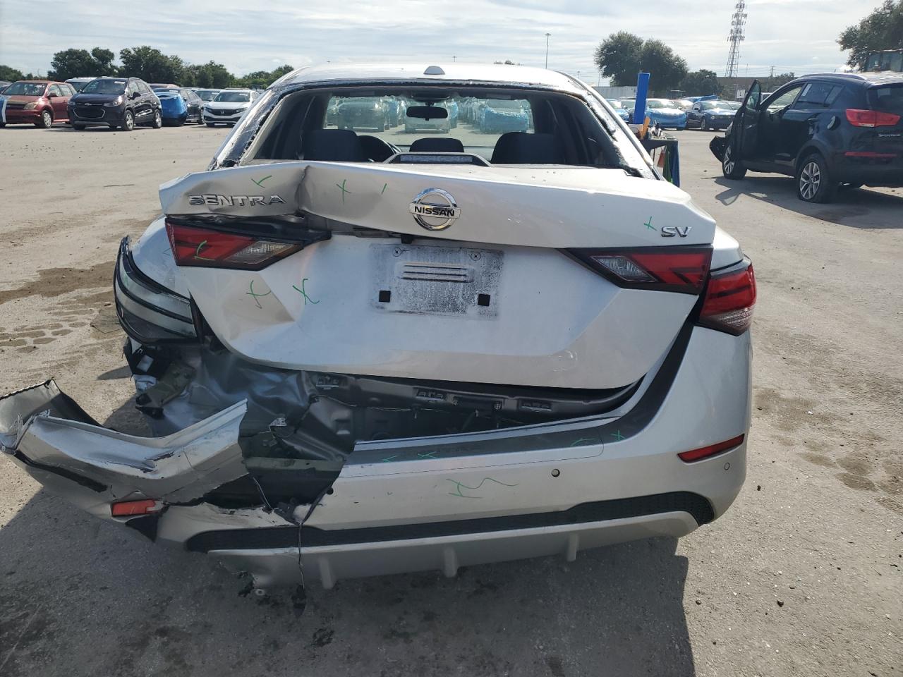 2021 Nissan Sentra Sv VIN: 3N1AB8CV7MY301092 Lot: 80837965