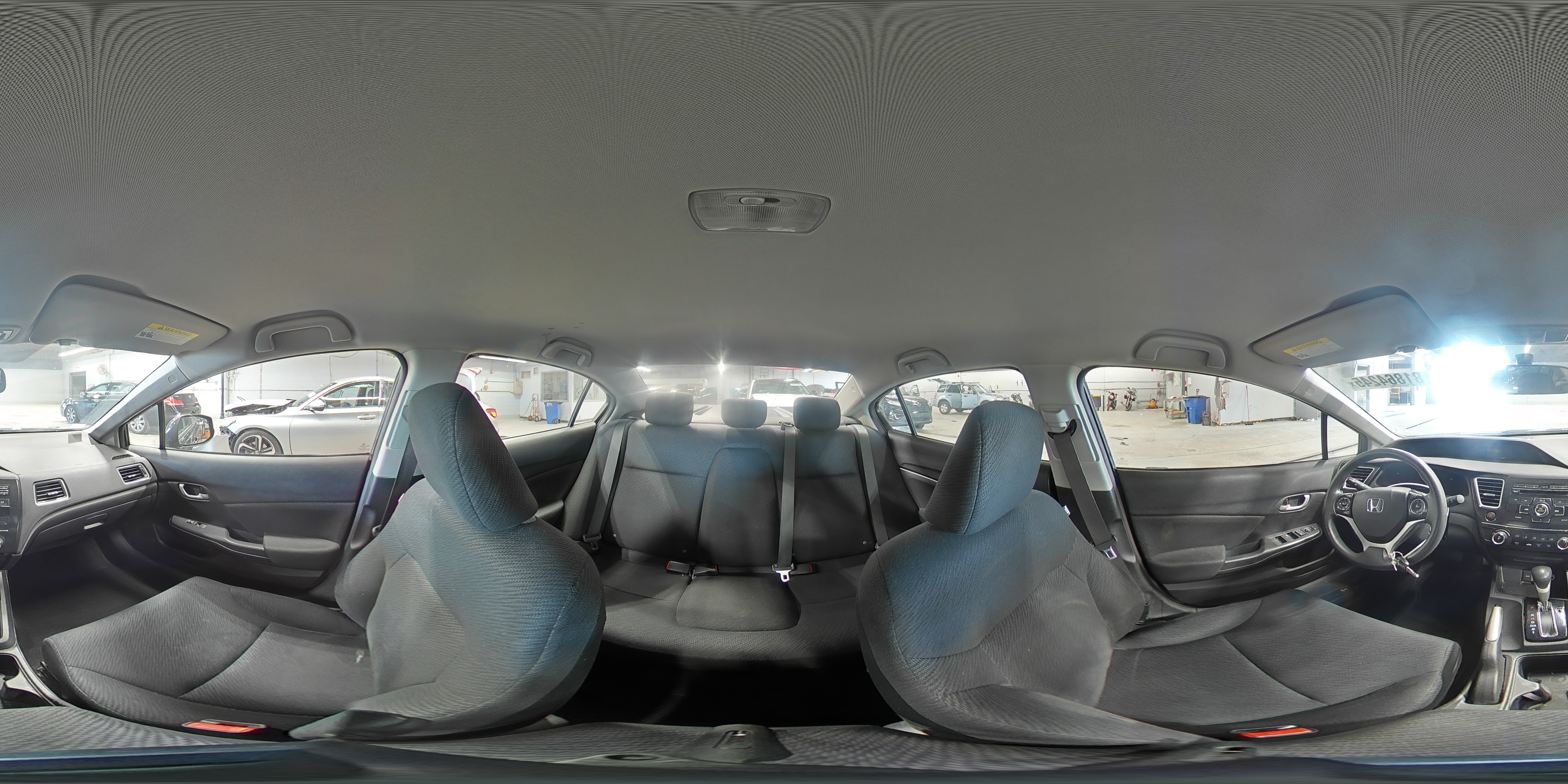 2013 Honda Civic Lx VIN: 19XFB2F50DE001990 Lot: 81864245