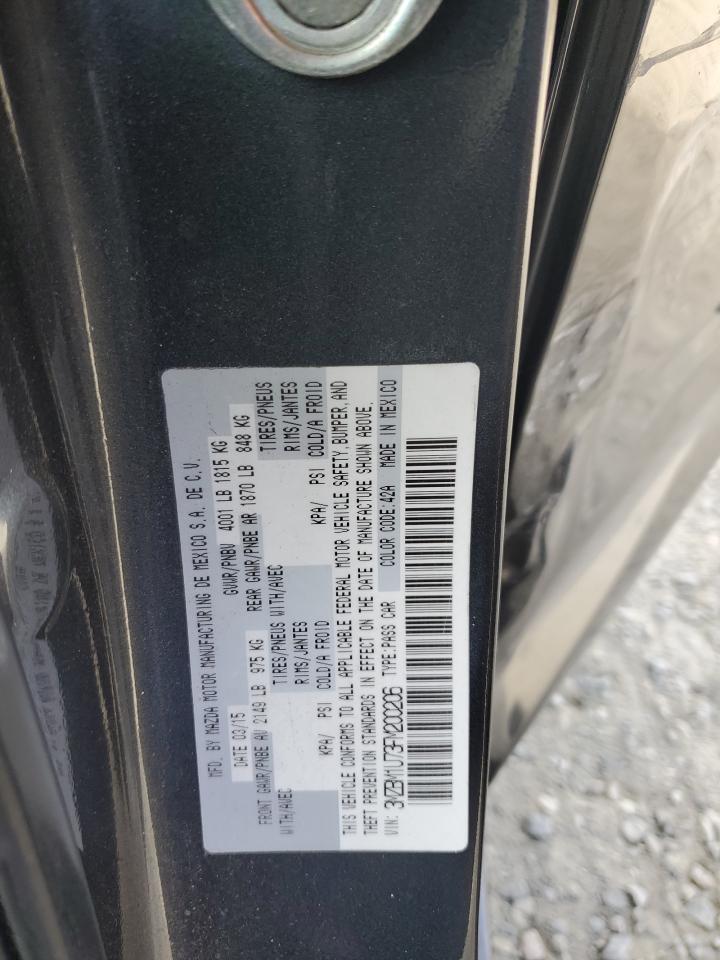 2015 Mazda 3 Sport VIN: 3MZBM1U73FM200206 Lot: 70299385