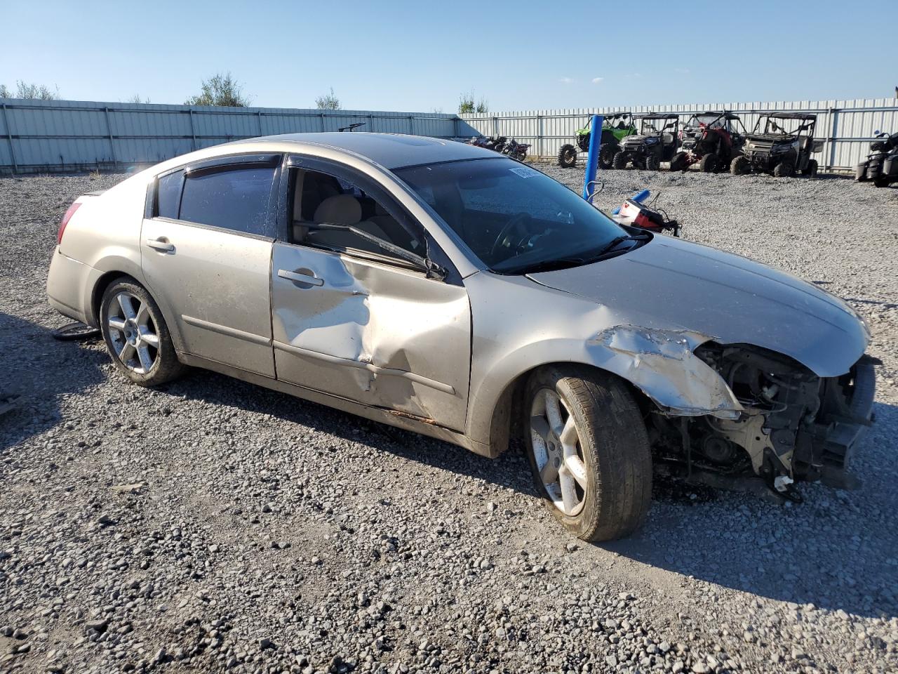 1N4BA41E96C808156 NISSAN MAXIMA 2006 SILVER Photo 4
