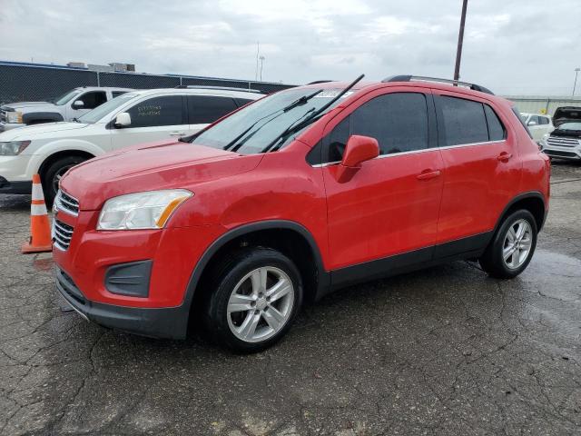 Parquets CHEVROLET TRAX 2016 Czerwony