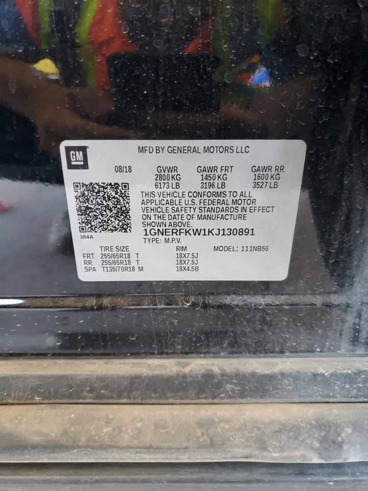 2019 Chevrolet Traverse Ls VIN: 1GNERFKW1KJ130891 Lot: 80649185