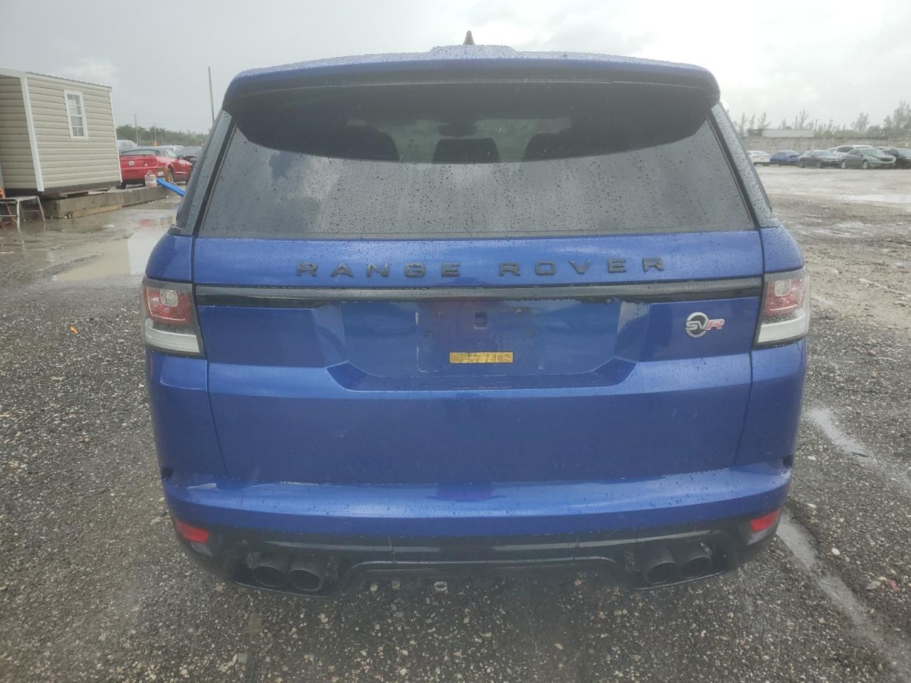 2017 Land Rover Range Rover Sport Svr VIN: SALWZ2FE8HA150435 Lot: 81871675