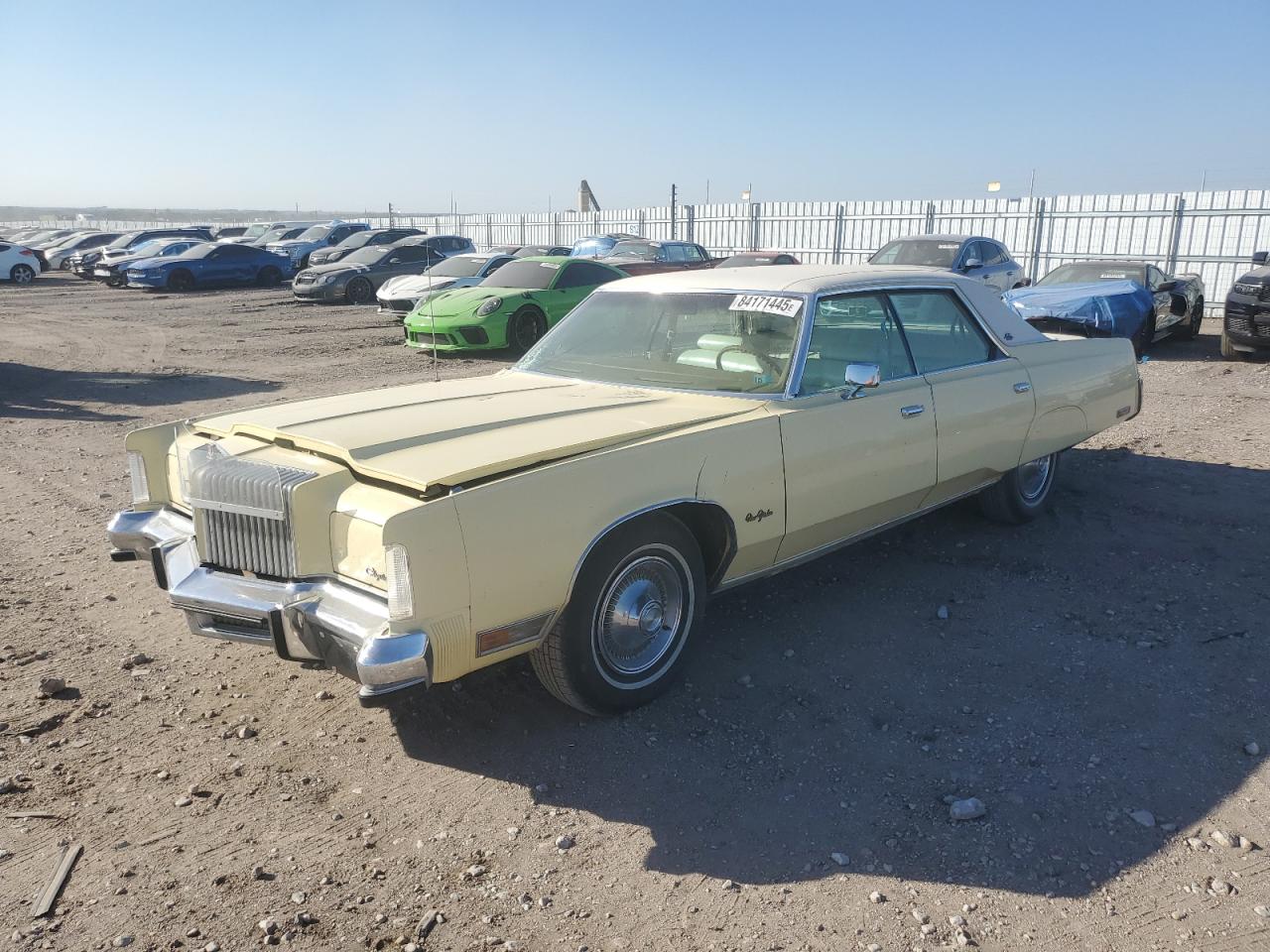 CHRYSLER NEW YORKER 1977. Lot# 84171445. VIN CS43T7C123331. Photo 1