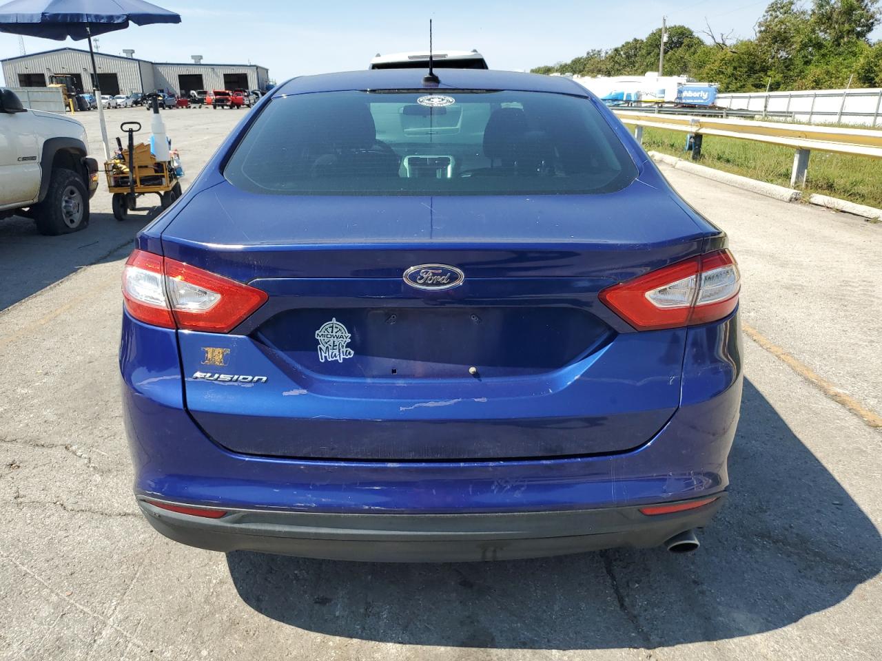 2014 Ford Fusion S VIN: 1FA6P0G71E5398893 Lot: 71392605