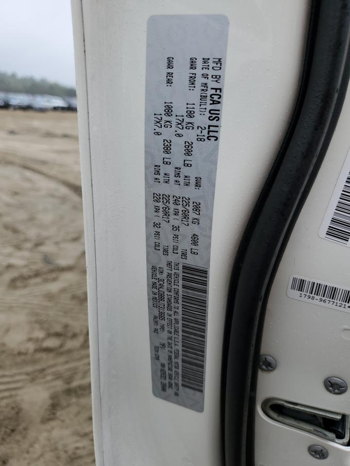 2018 Jeep Compass Latitude VIN: 3C4NJDBB8JT313665 Lot: 71706955