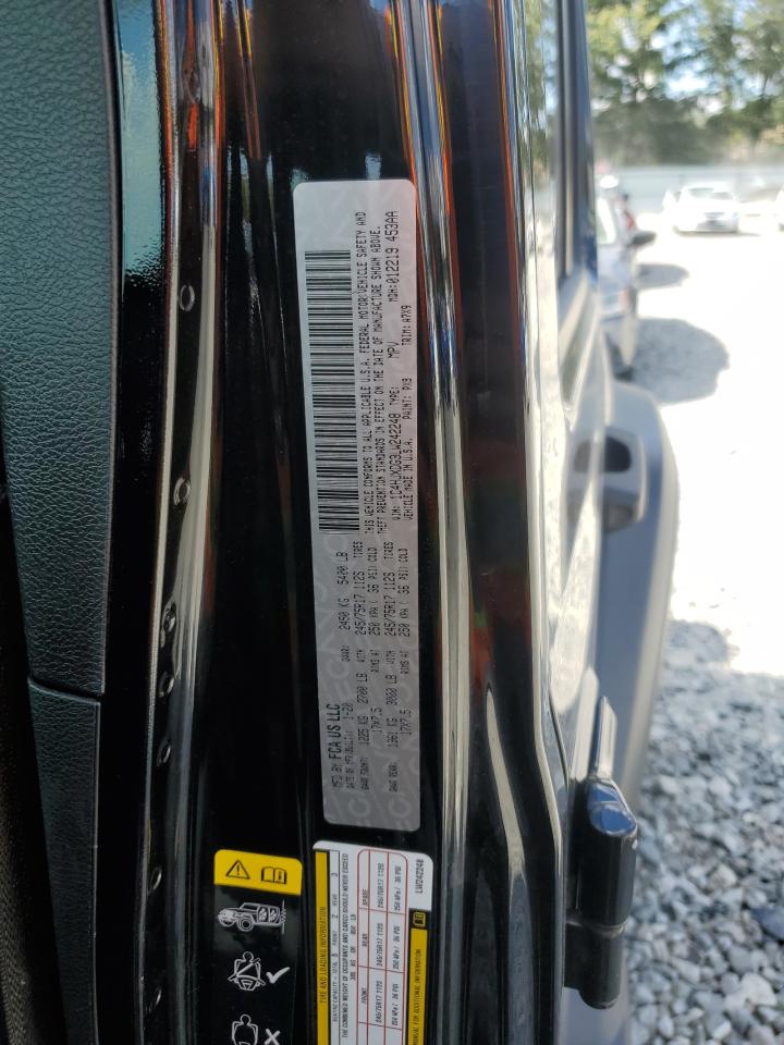 2020 Jeep Wrangler Unlimited Sport VIN: 1C4HJXDG3LW242248 Lot: 71009175