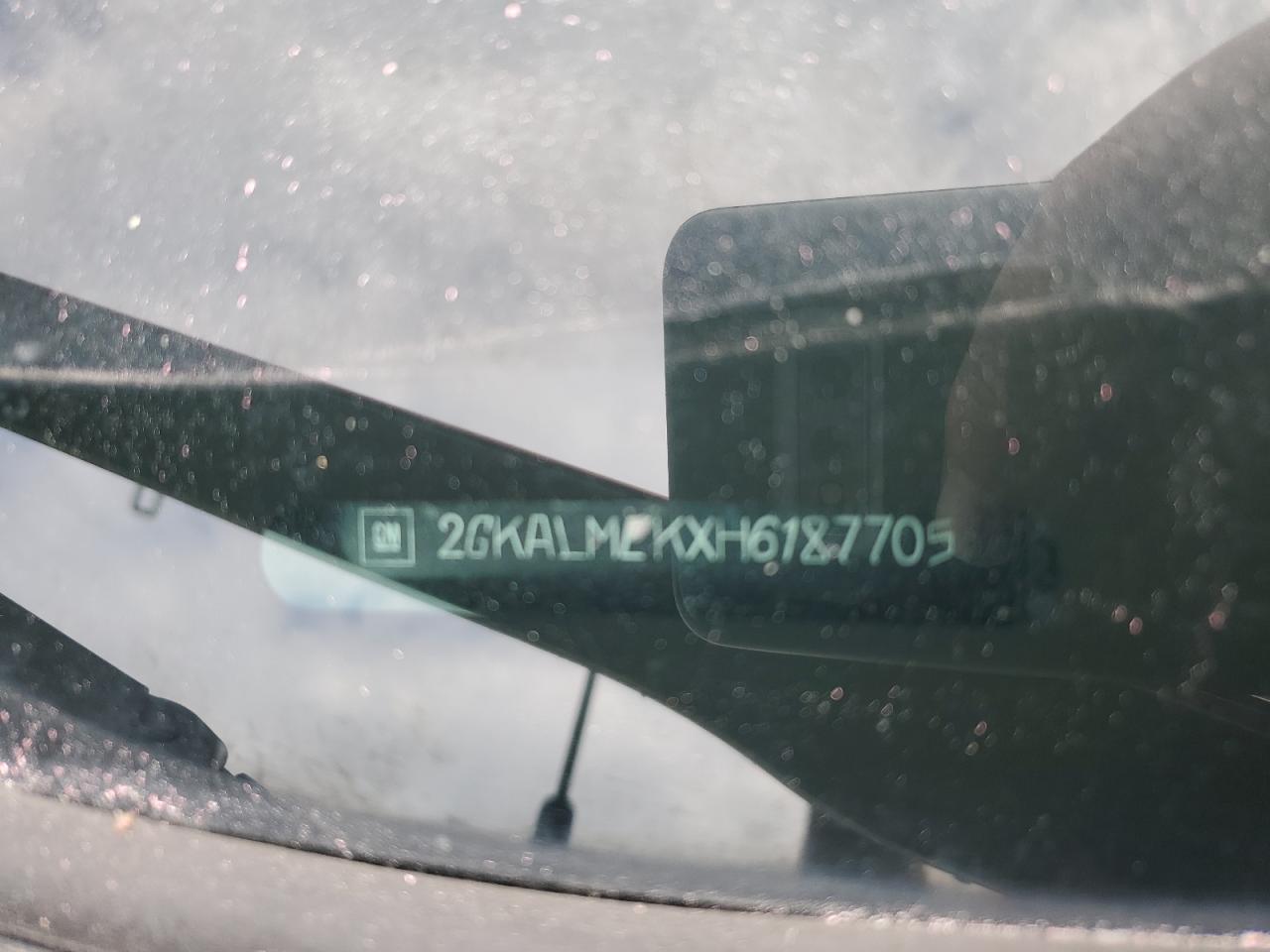 2017 GMC Terrain Sle VIN: 2GKALMEKXH6187705 Lot: 81130465