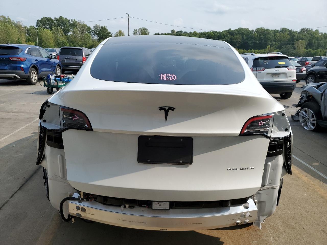 2025 Tesla Model Y VIN: 7SAYGDEE7SF257951 Lot: 71698675