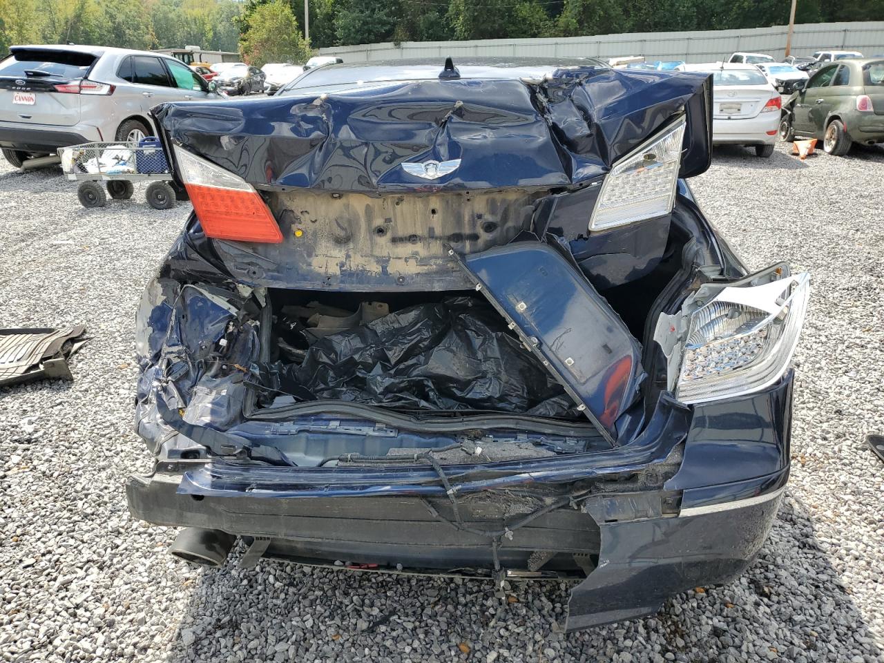 2010 Hyundai Genesis 4.6L VIN: KMHGC4DF7AU109587 Lot: 82145845