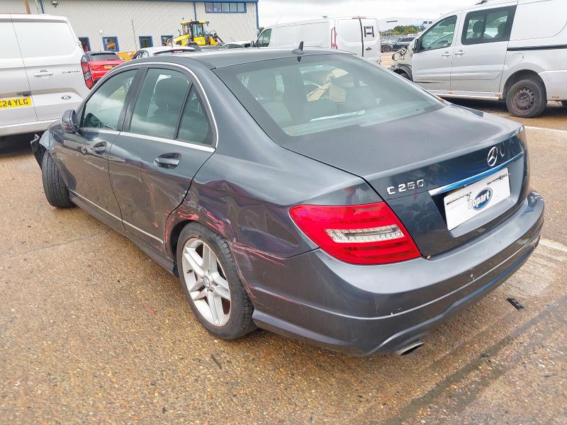 2013 MERCEDES-BENZ C250 AMG SPORT BLUEEF-CY 