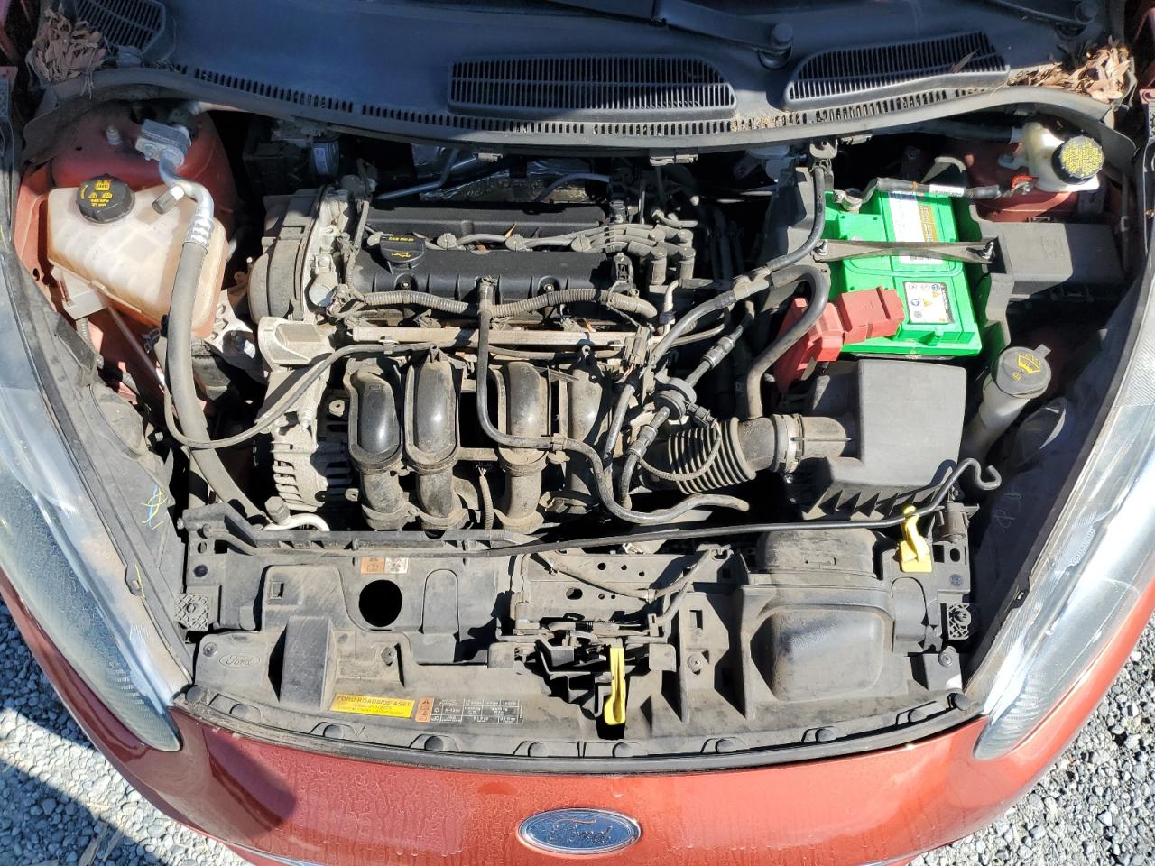 2018 Ford Fiesta Se VIN: 3FADP4BJ2JM135544 Lot: 71630425