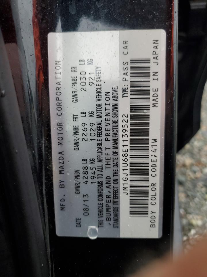 2014 Mazda 6 Sport VIN: JM1GJ1U68E1139522 Lot: 81815405