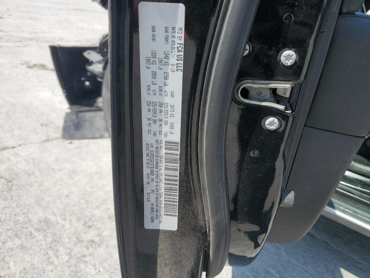 2019 Dodge Journey Crossroad VIN: 3C4PDCGG1KT810069 Lot: 80274015