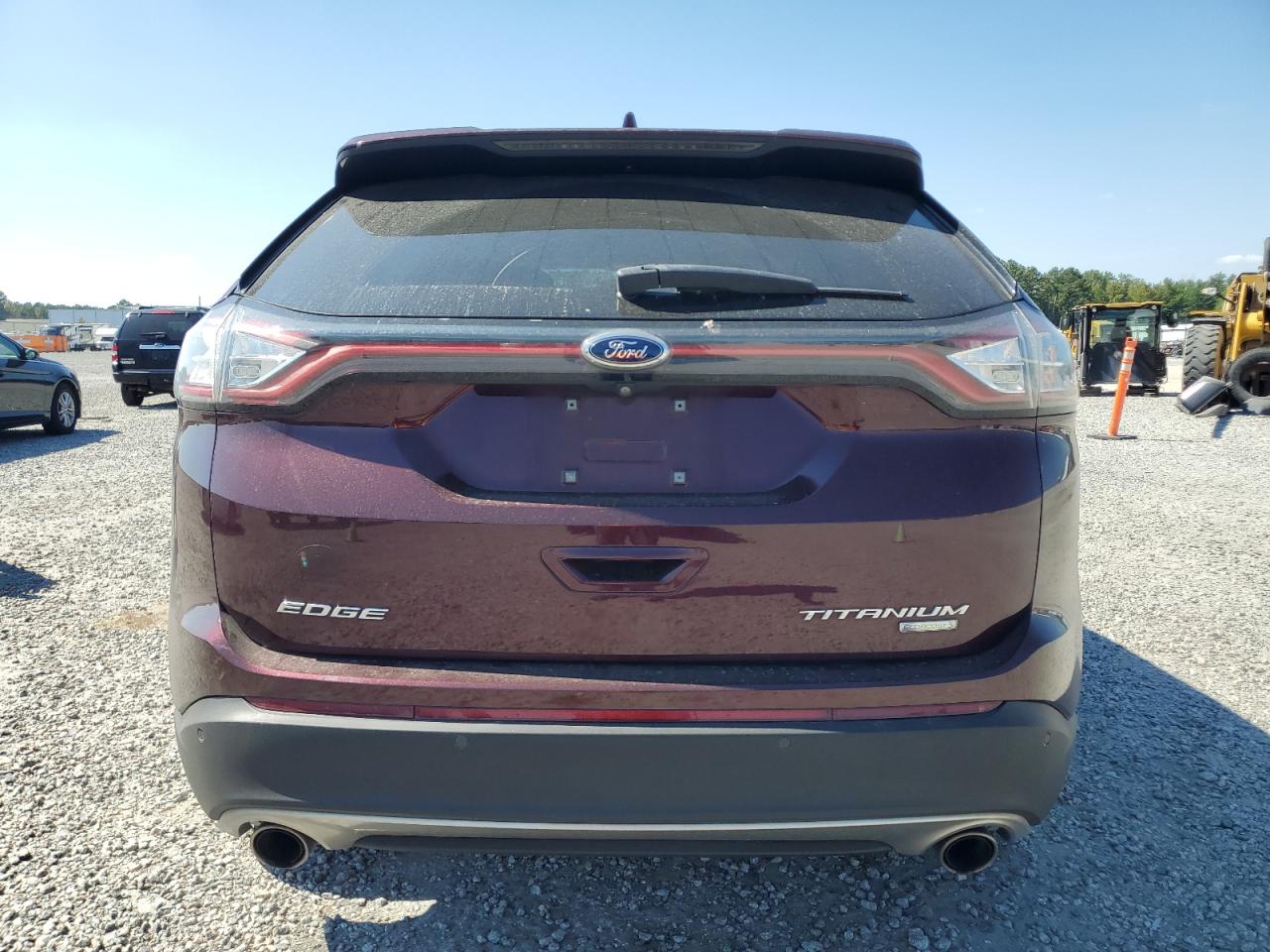 2017 Ford Edge Titanium VIN: 2FMPK3K98HBC51778 Lot: 81070275