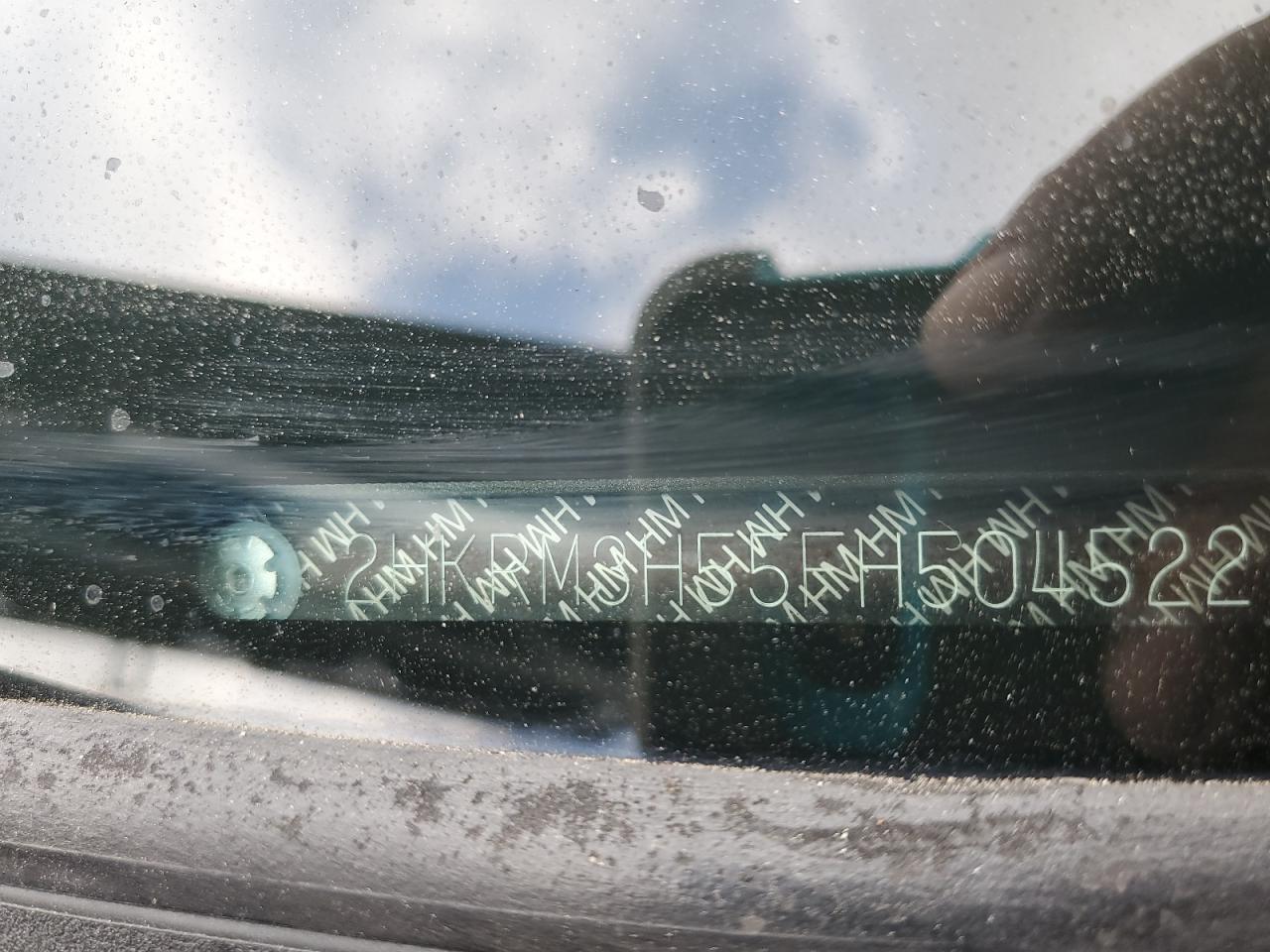 2015 Honda Cr-V Ex VIN: 2HKRM3H55FH504522 Lot: 80412015