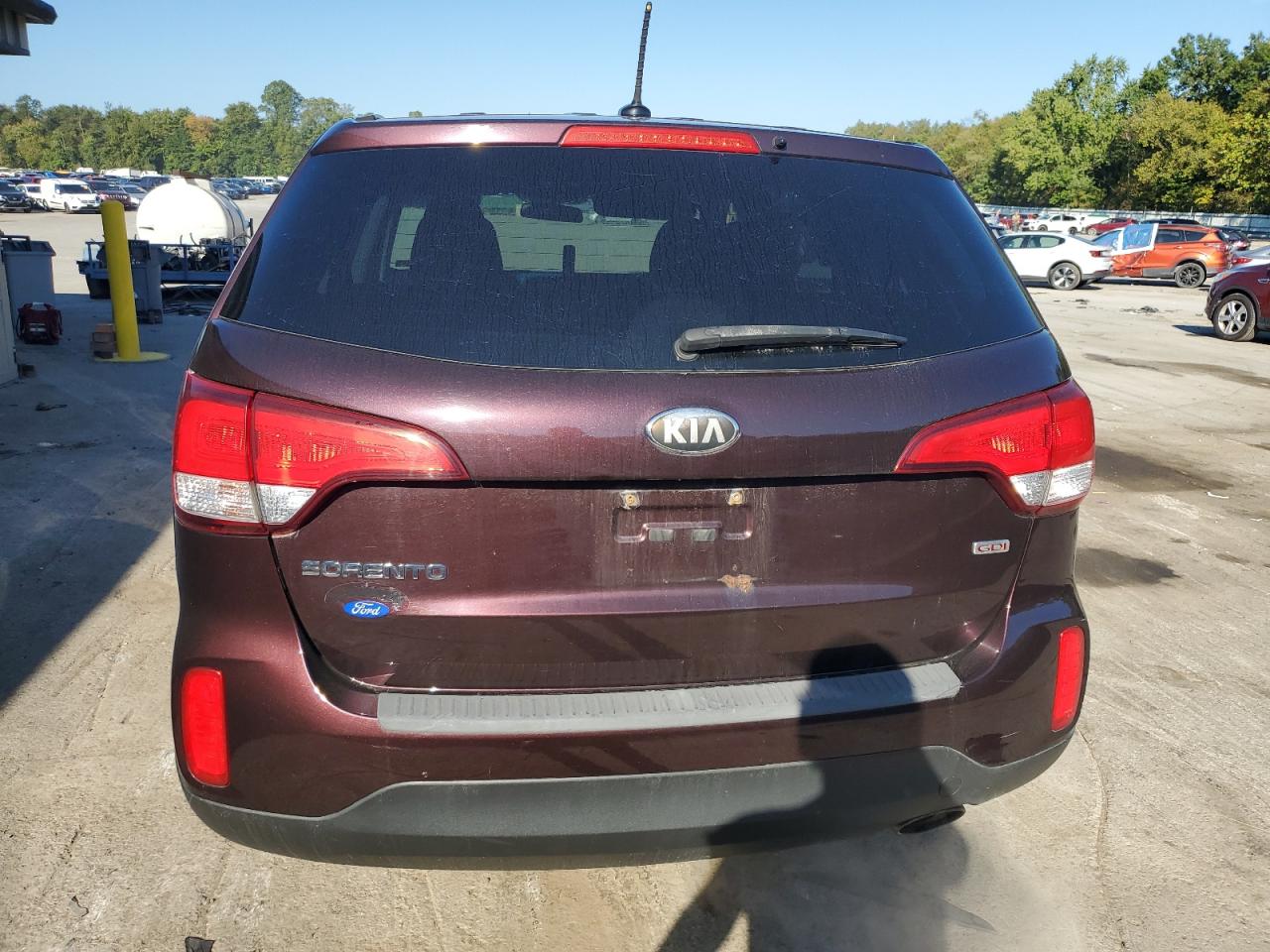 2014 Kia Sorento Lx VIN: 5XYKTCA61EG473072 Lot: 71408775