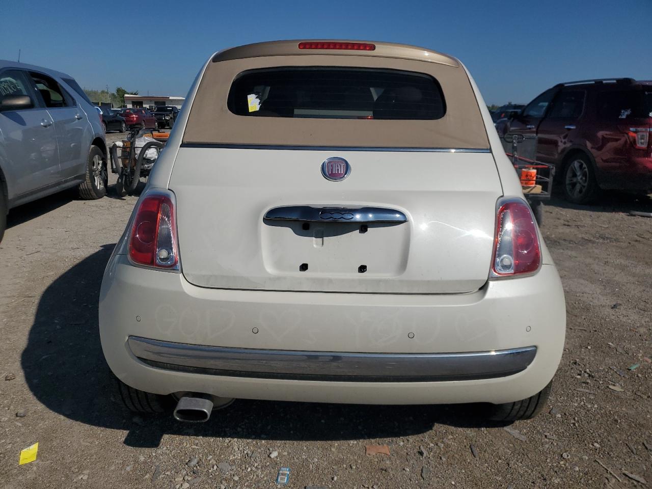 2015 Fiat 500 Lounge VIN: 3C3CFFER4FT534219 Lot: 72061905