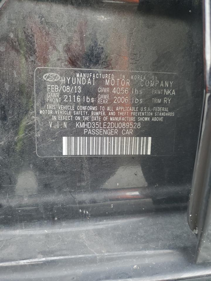 2013 Hyundai Elantra Gt VIN: KMHD35LE2DU089528 Lot: 80108505