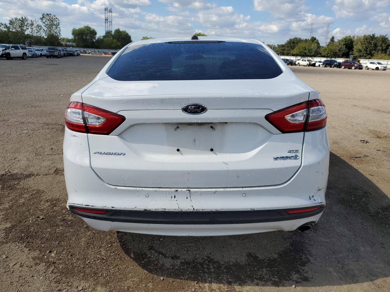 2014 Ford Fusion Se Hybrid VIN: 3FA6P0LU9ER272287 Lot: 83995505
