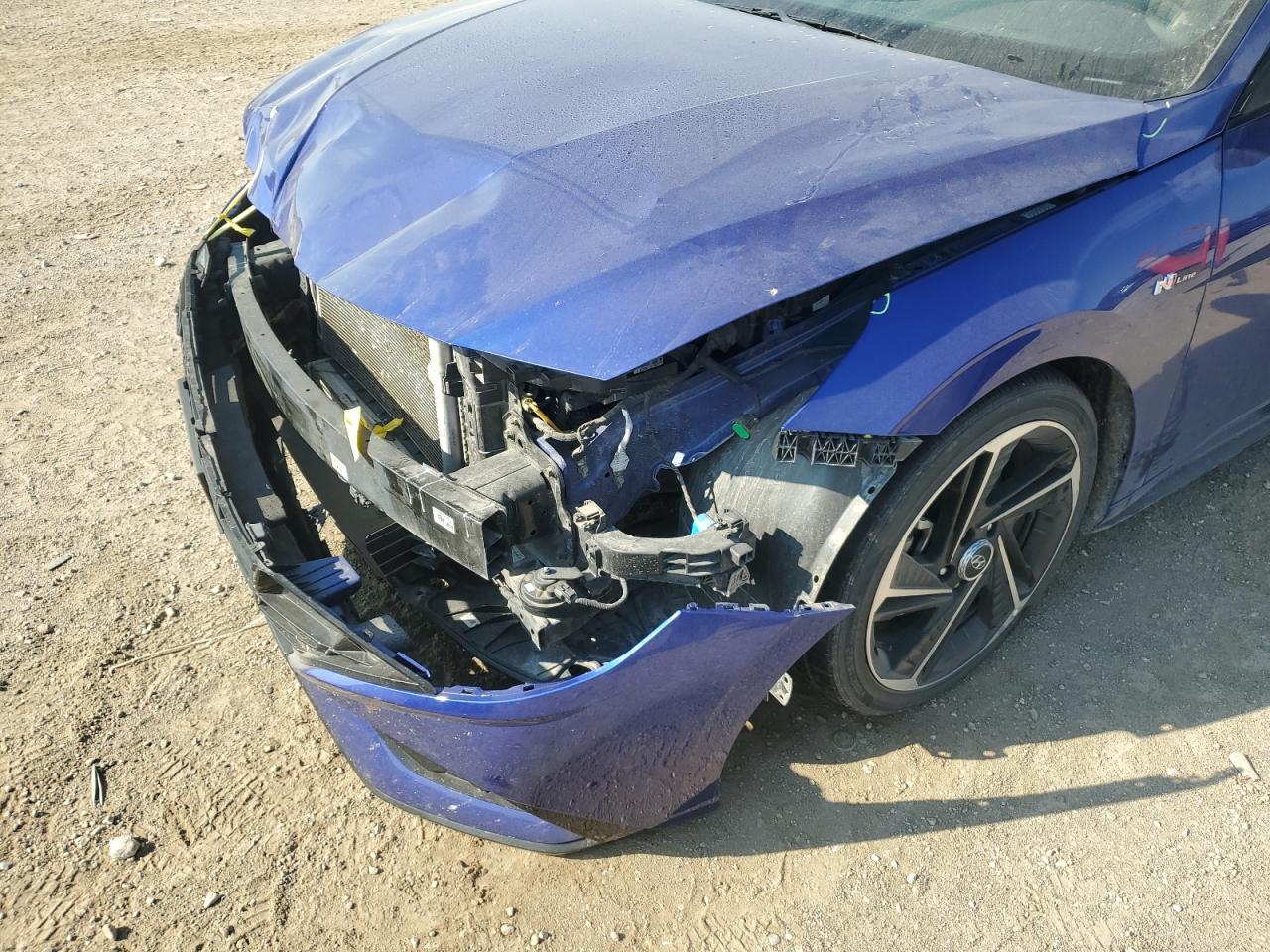 2022 Hyundai Elantra N Line VIN: KMHLR4AF4NU359313 Lot: 80290675