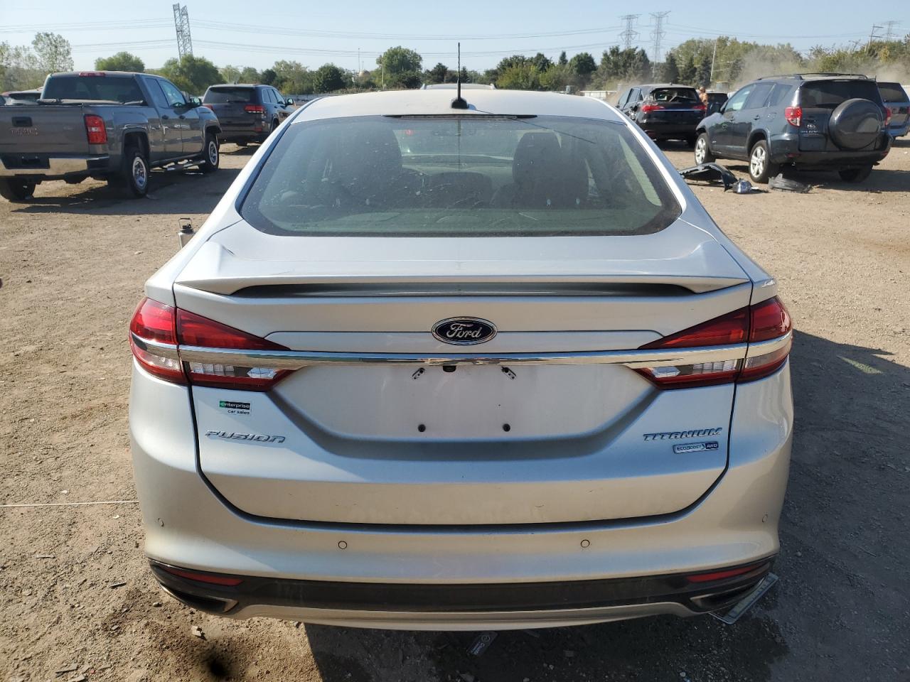2018 Ford Fusion Titanium/Platinum VIN: 3FA6P0D91JR128205 Lot: 84193615