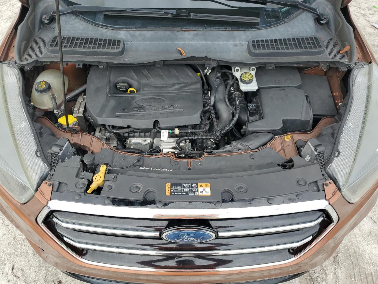 2017 Ford Escape Se VIN: 1FMCU0GD1HUA09574 Lot: 81794515