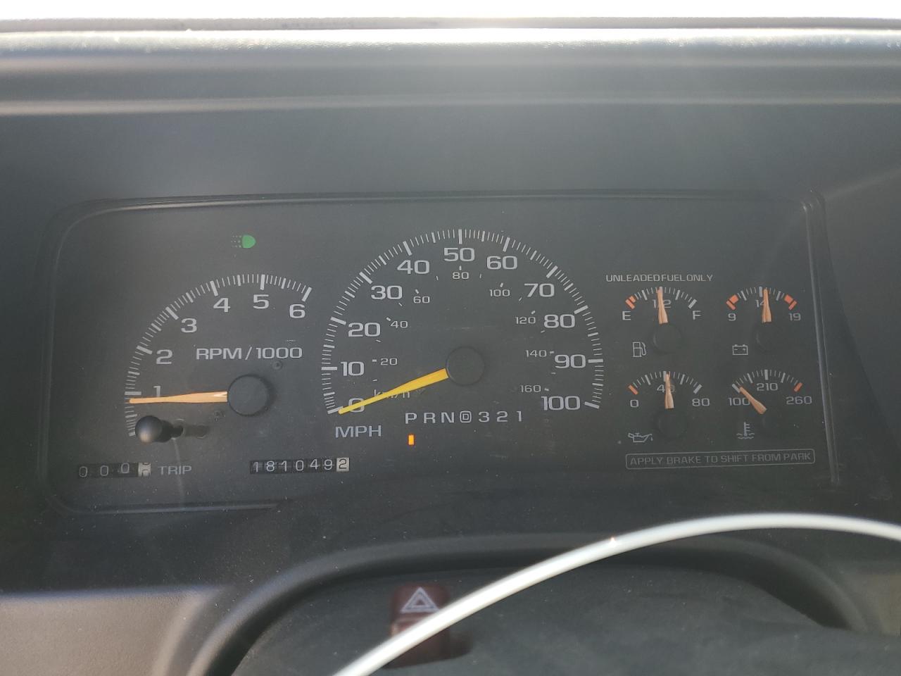 1997 Chevrolet Gmt-400 K1500 VIN: 2GCEK19R8V1192920 Lot: 84038935