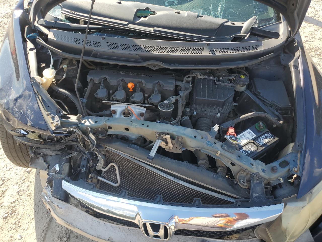 2010 Honda Civic Lx VIN: 2HGFA1F55AH504431 Lot: 81035415