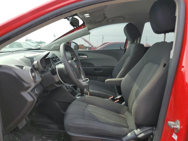  CHEVROLET SONIC 2016 Красный