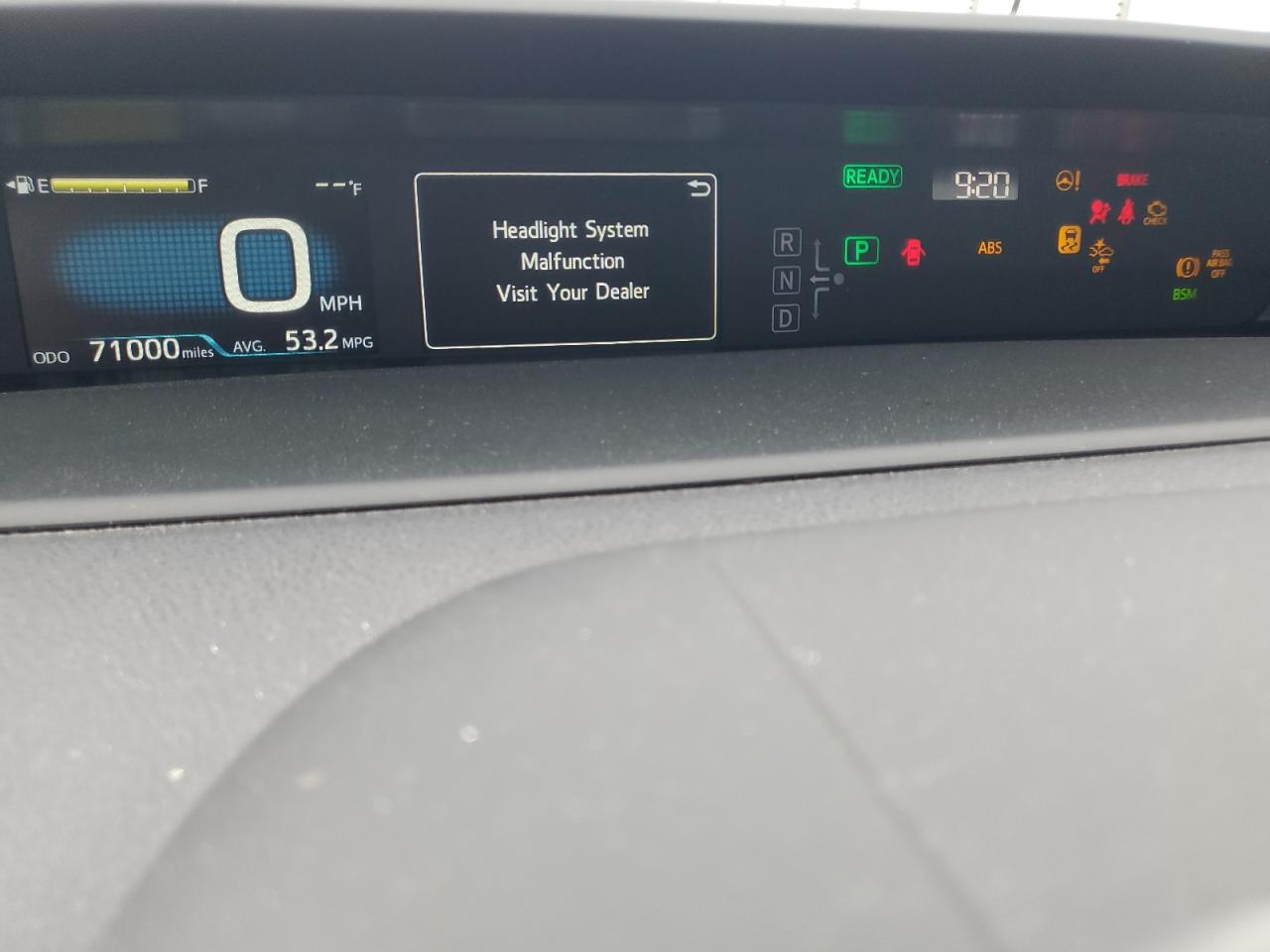 2019 Toyota Prius VIN: JTDKARFU6K3081303 Lot: 81861545