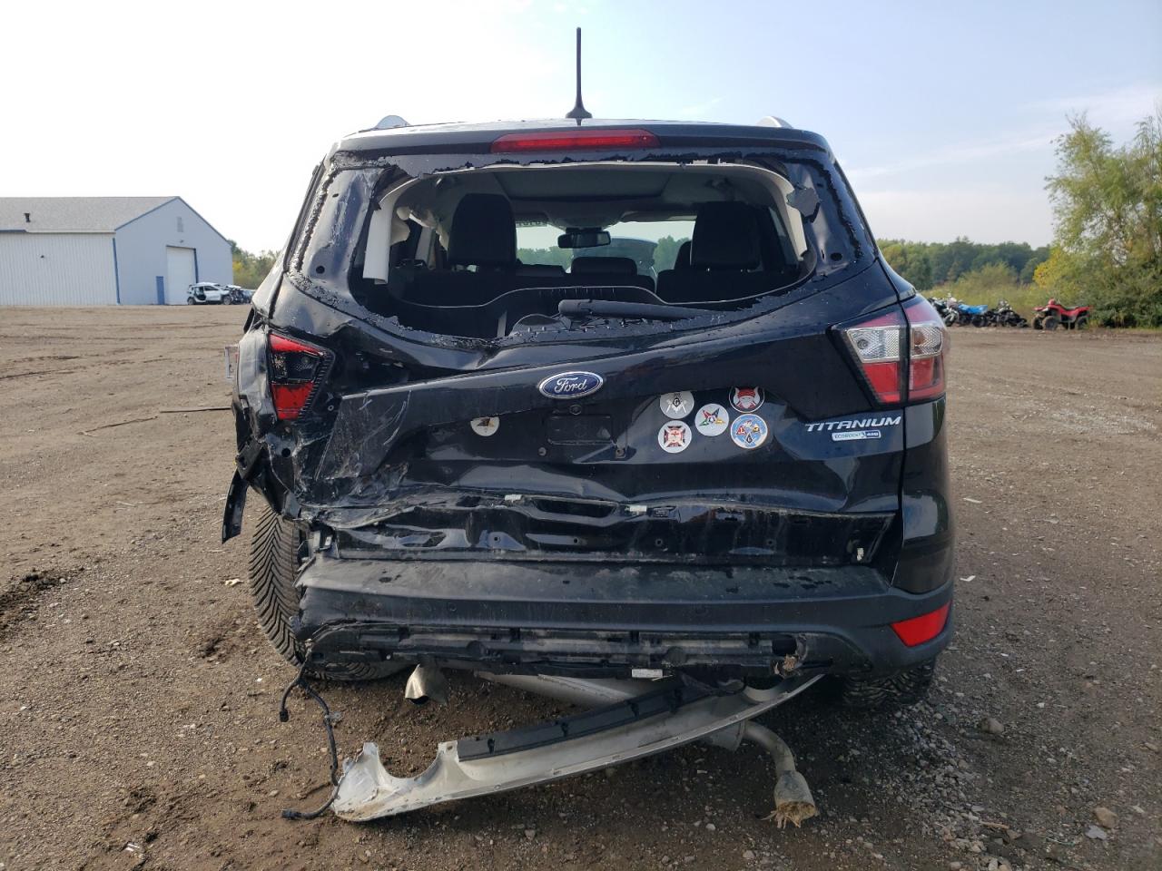 2018 Ford Escape Titanium VIN: 1FMCU9J94JUA19319 Lot: 81571705